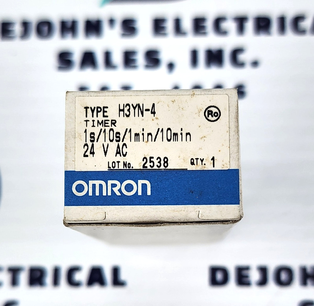OMRON H3YN-4 24VAC TIMER