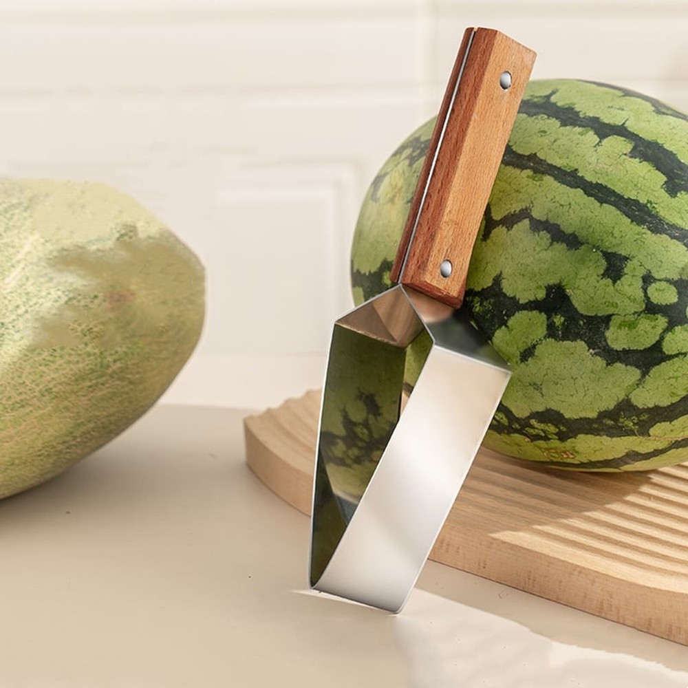 Multi-function Fruit Slicer-Watermelon Slicer, Stainless Watermelon Slicer