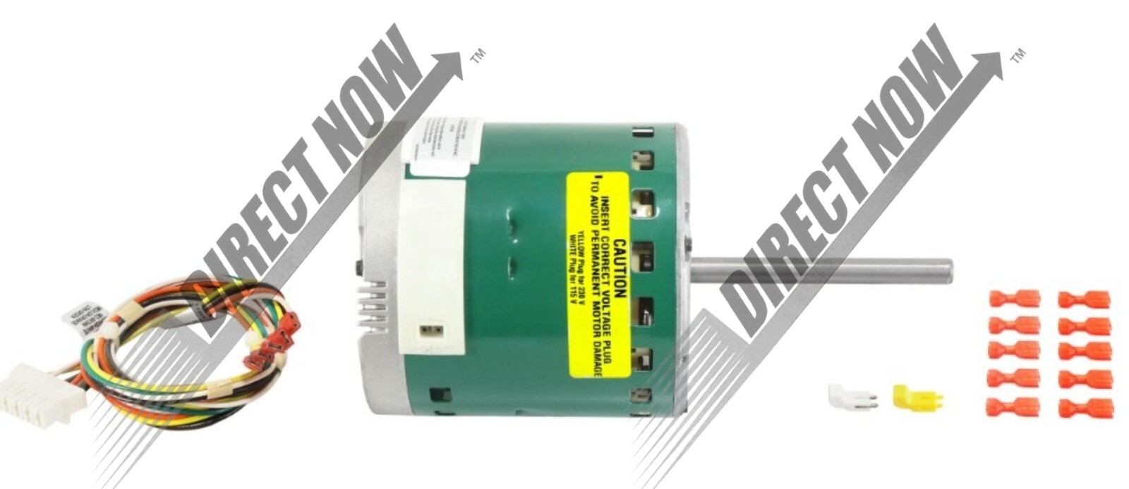 Carrier HD44AE234 Genteq Evergreen 1/2 HP 230 Volt Replacement X-13 FurnaceMotor