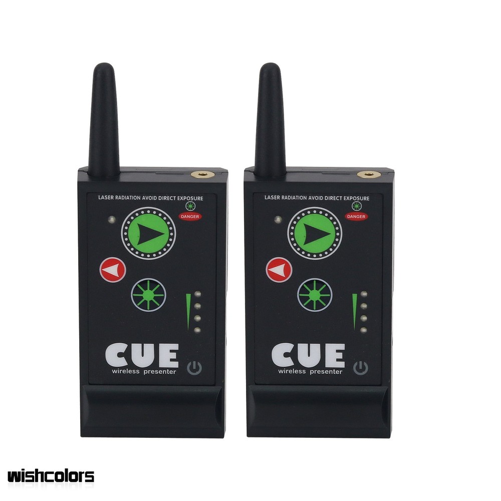Super Cuelight Presenter Remote 1 Receiver & 2 Transmitters for Presentation PPT