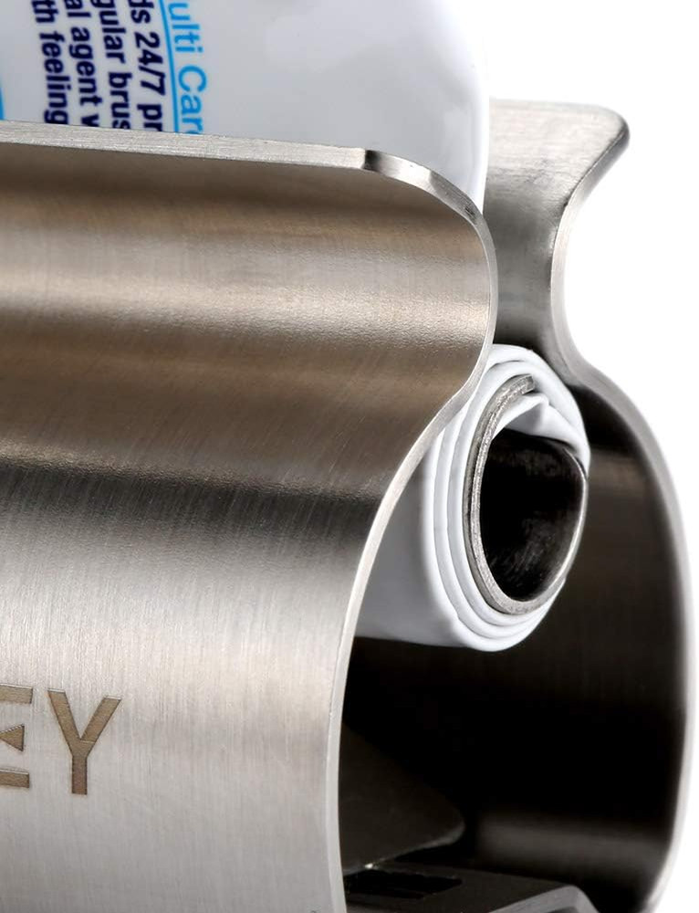 Toothpaste Tube Squeezer - Set of 3 Toothpaste Squeezer Rollers, Metal Toothpast