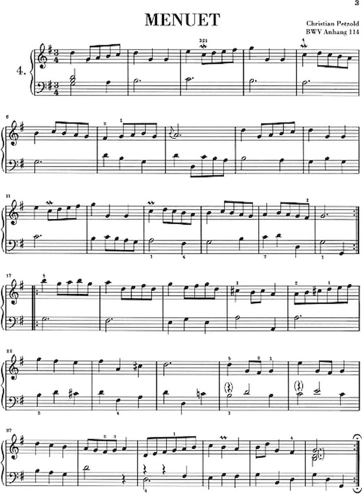 Notebook for Anna Magdalena Bach