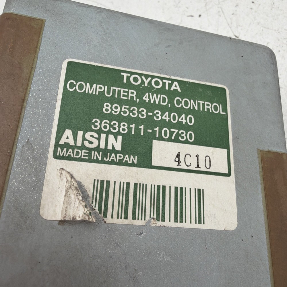 2003-2004 TOYOTA SEQUOIA Transmission TRANSFER CASE CONTROL MODULE 89533-34040