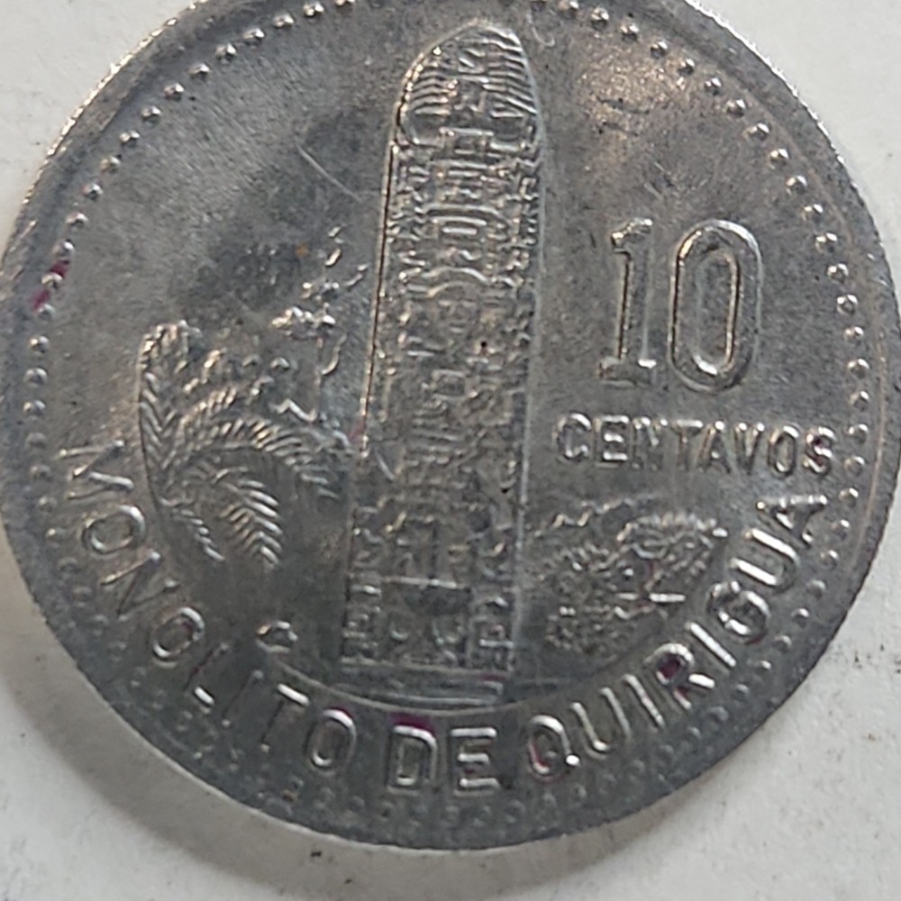 1988 Guatemala 10c MAJOR MULTI-ERROR: "The Panic Bird"