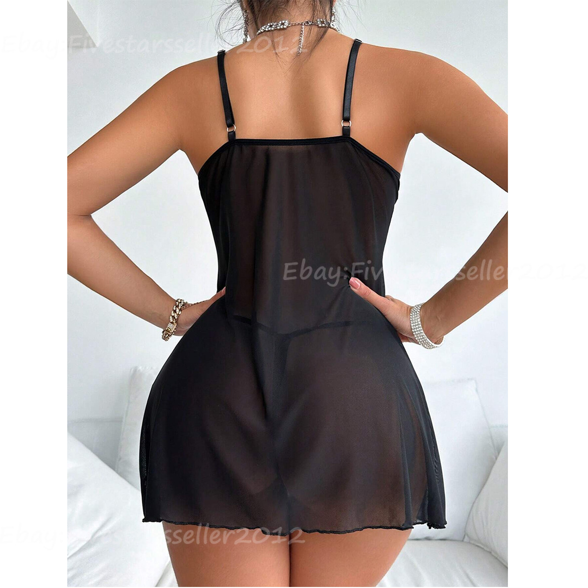 Women Open Cup Bra Cupless Lingerie Lace Drerss Sexy Teddy Nipple Split Babydoll