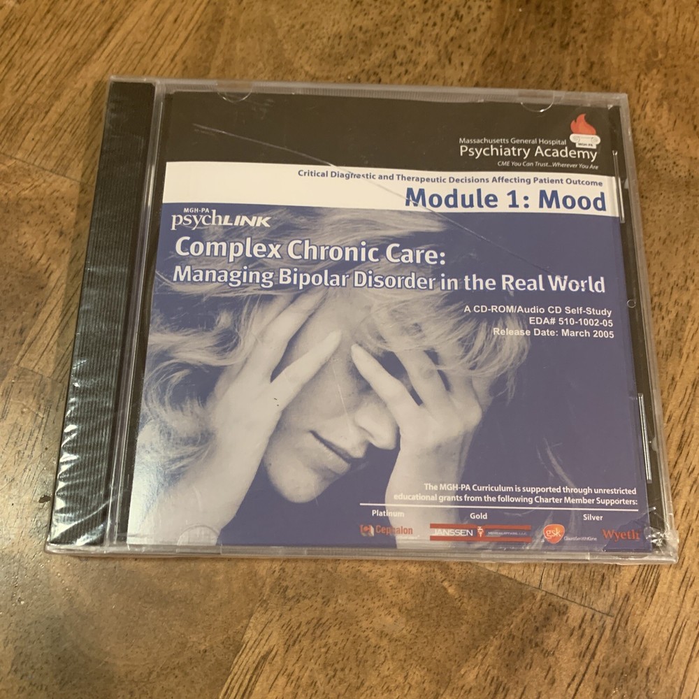 PSYCHIATRY ACADEMY - COMPLEX CHRONIC CARE - BIPOLAR - MODULE 1 - MOOD (CD ROM)