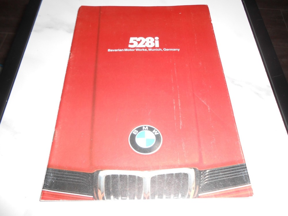 BMW 528i Brochure 1979
