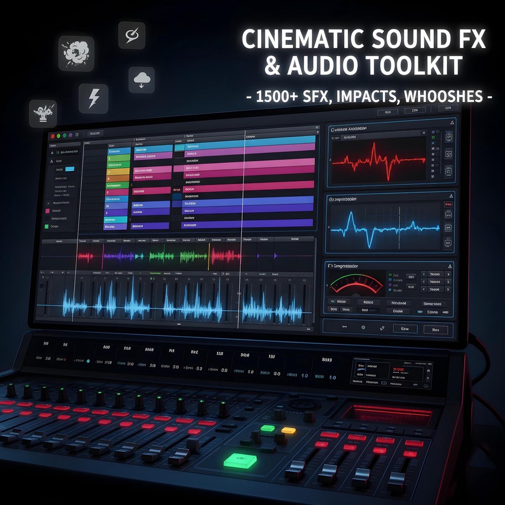 10000+ Filmmaker Bundle | Premiere Pro, After Effects, DaVinci Resolve Assets