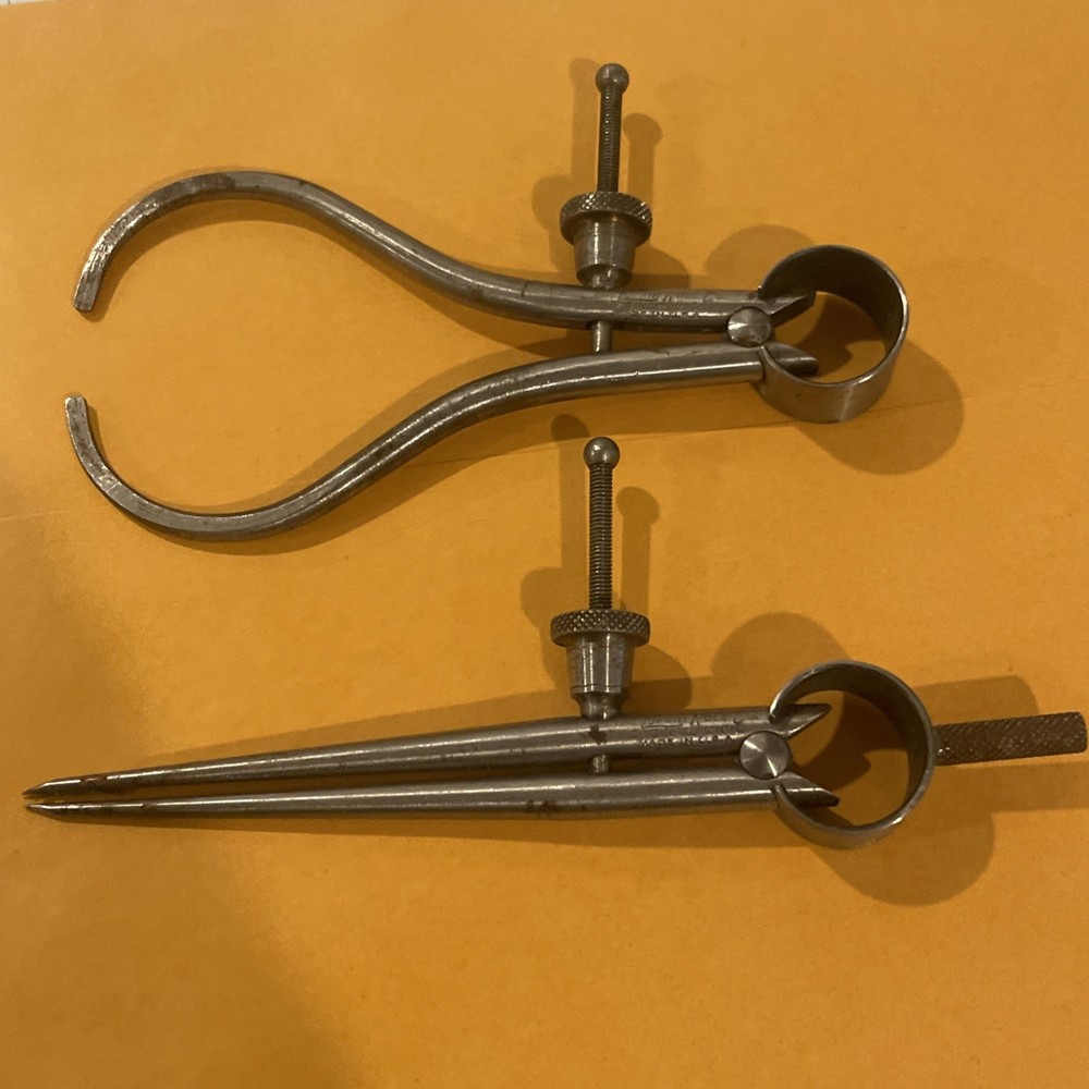 Vintage LUFKIN Two-Piece Precision Tool Lot