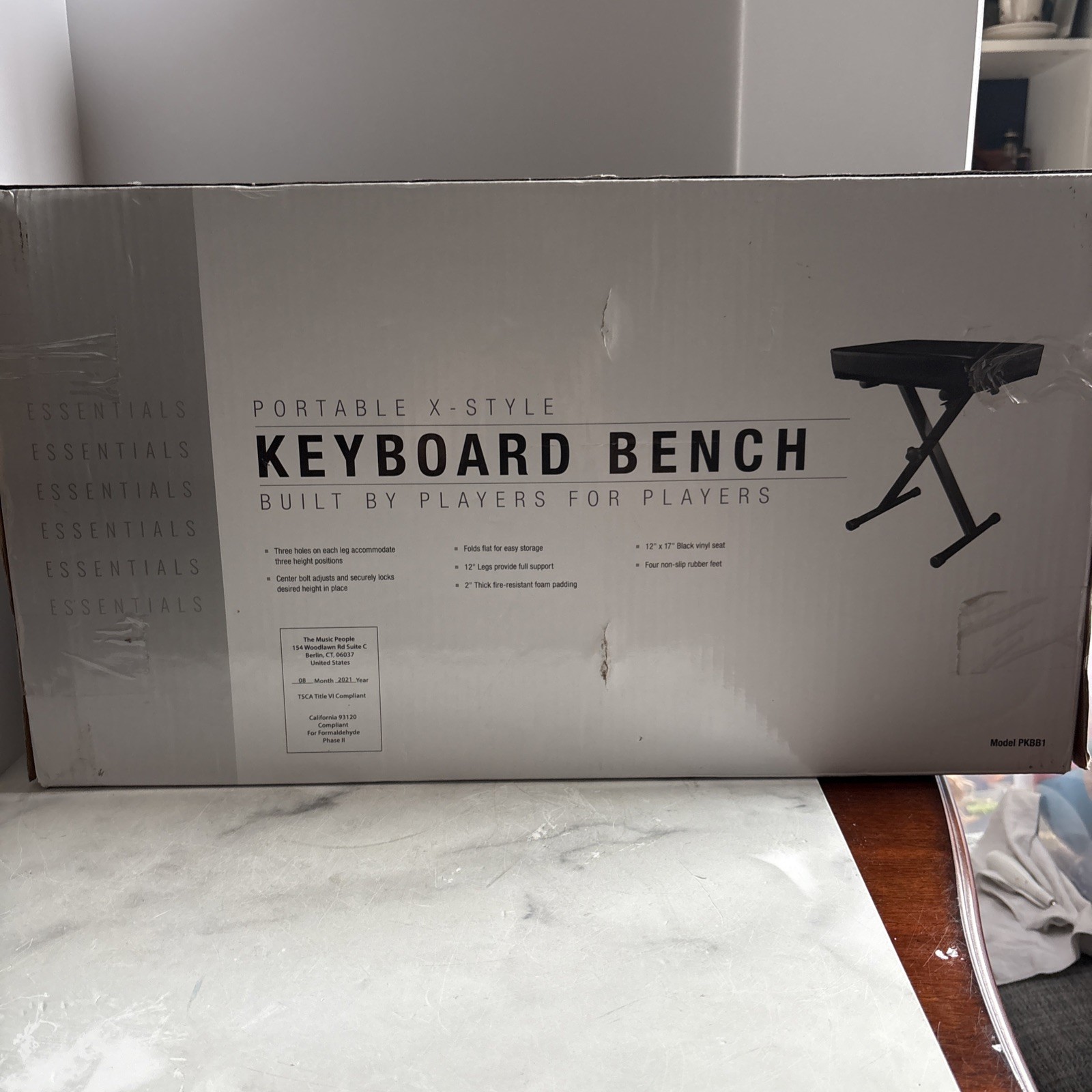 Yamaha PKBB1 Keyboard Bench