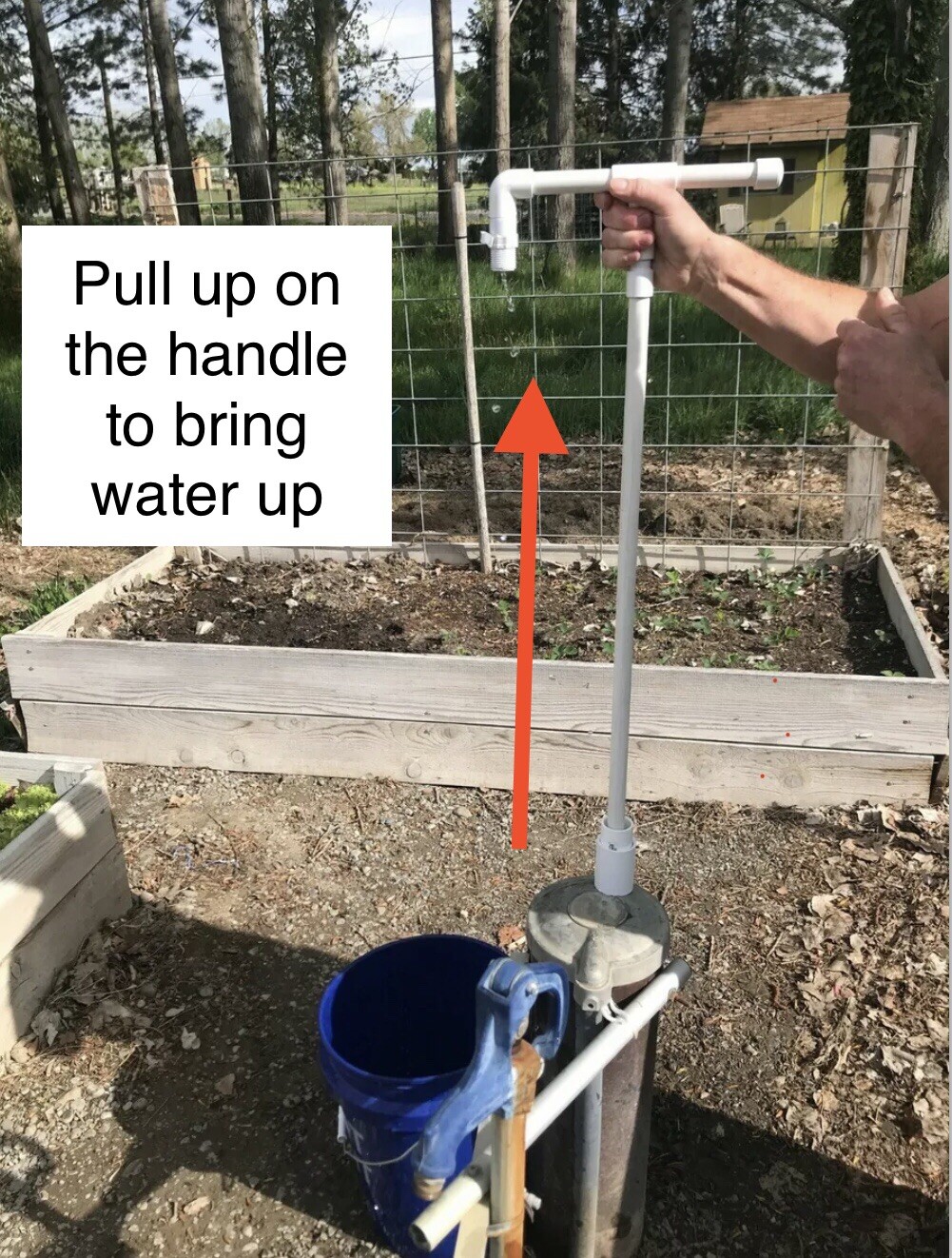 Deep Well Hand Operated Prepper Emergency Survival Manual 150’ Ft Kit