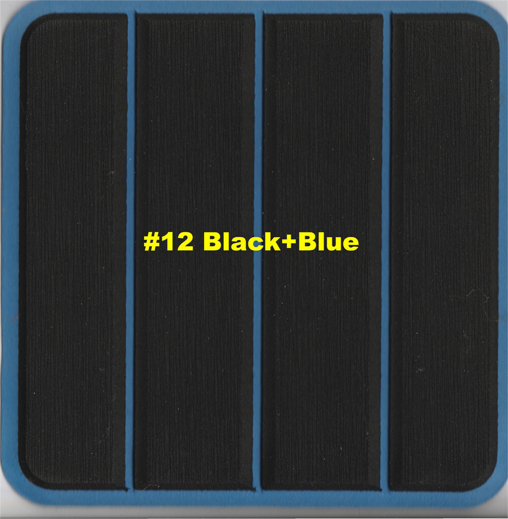 2000 Tige 21V Cockpit Pad Boat EVA Foam Faux Teak Deck Floor Mat Self Adhesive