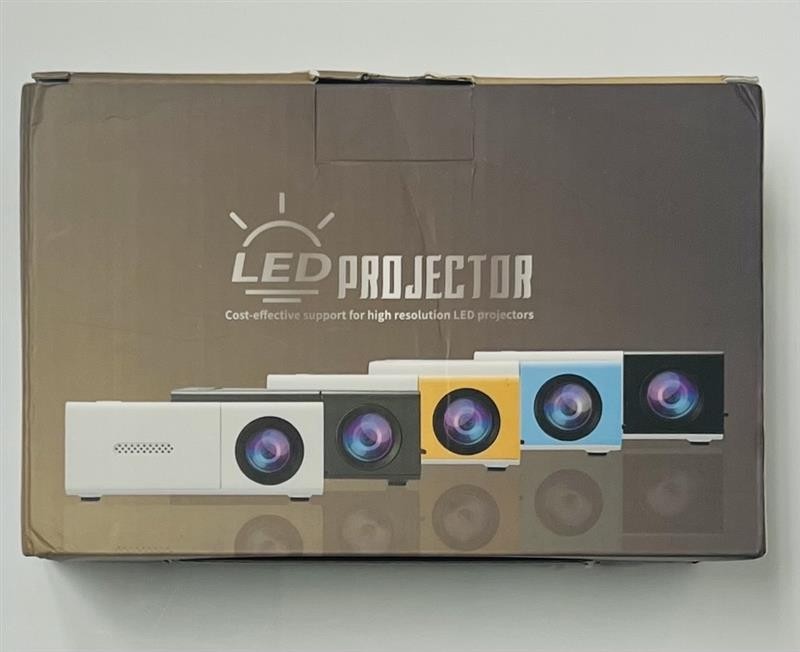Portable White Multi-Media HD Mini LED Projector Model YG300