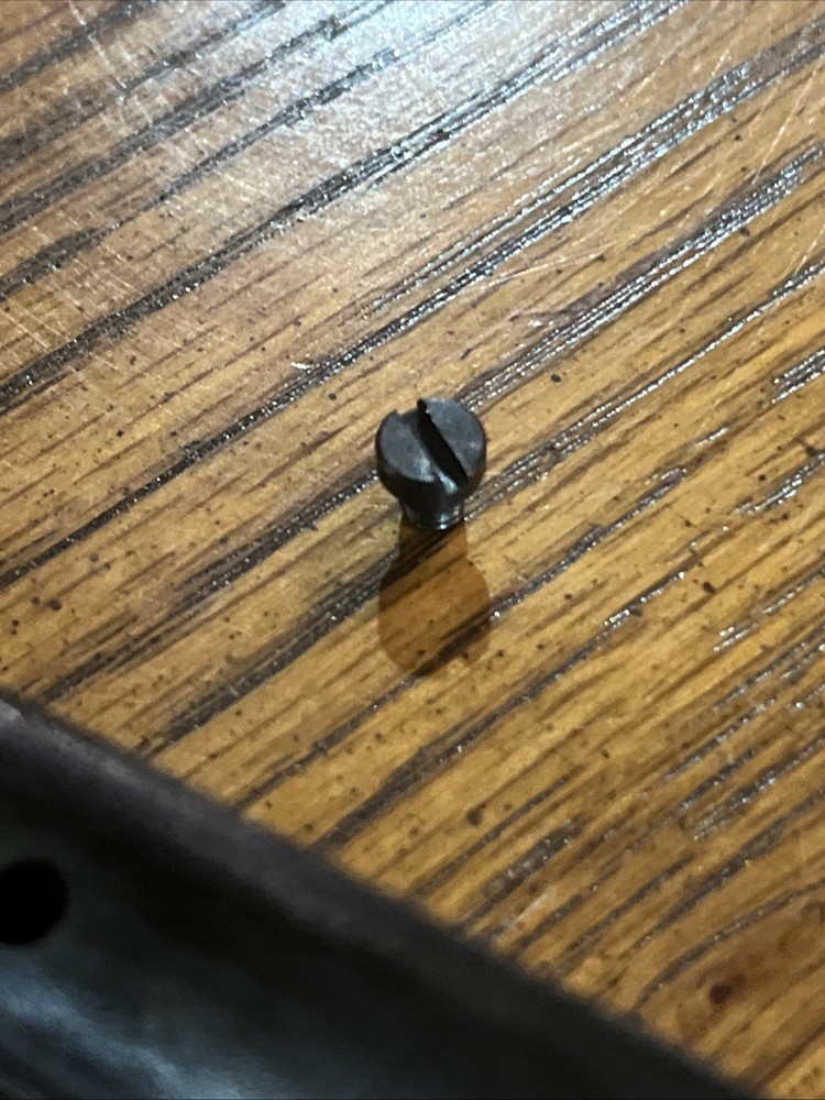 CVA Eclipse Mag Muzzleloader Rifle Rear Sight W Screw Green Fiber Optic Inline