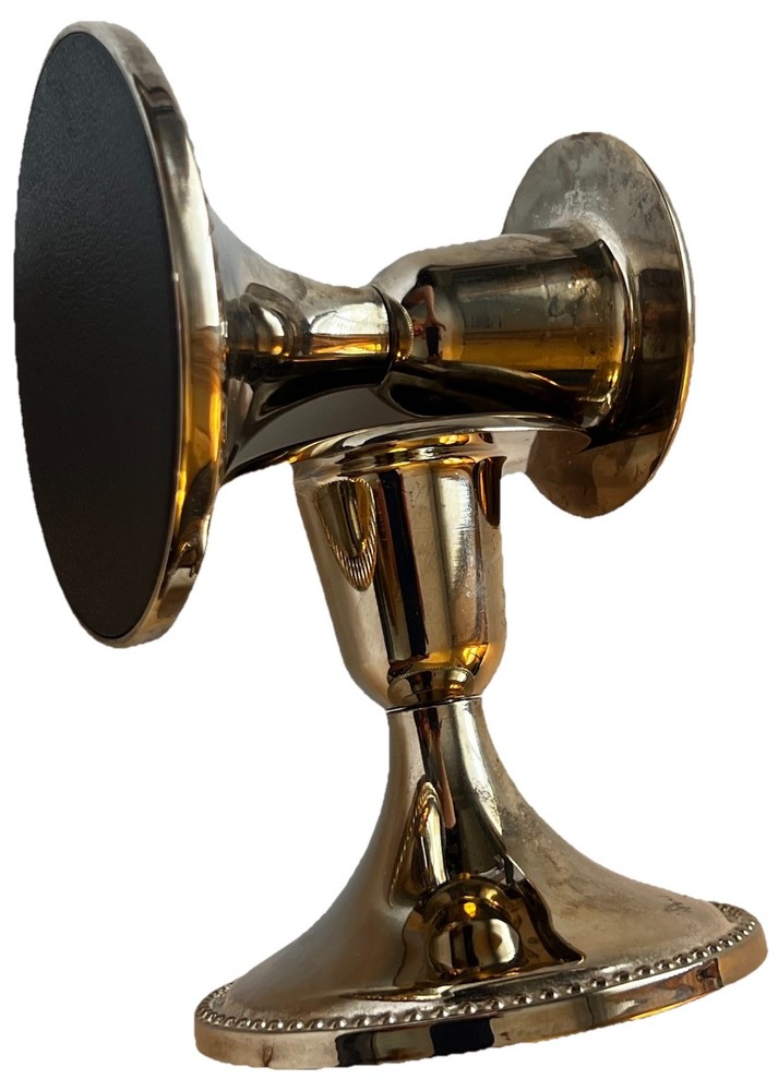 Pair Of 3" Three Inch Silver Plate Candle Holders - Unbranded