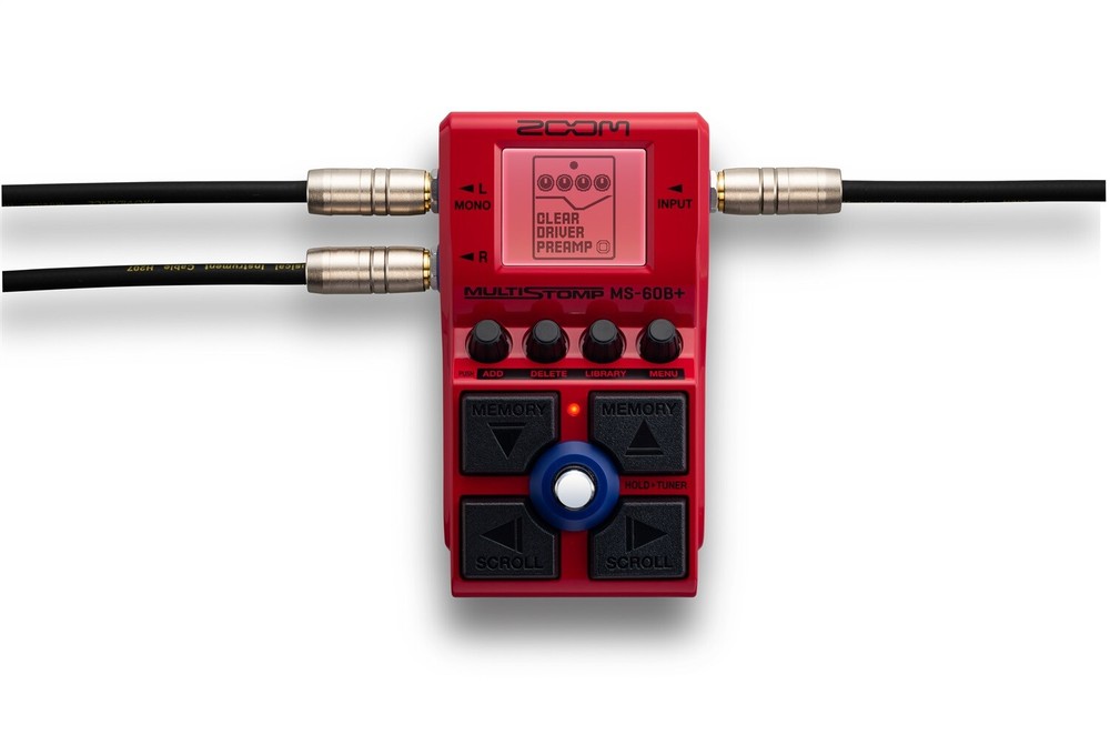 ZOOM MS-60B+ MultiStomp for Bass