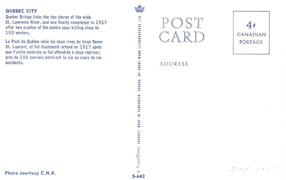 QUEBEC CITY - PC6511