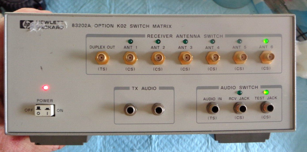AGILENT HP 83202A OPT K02 Switch Matrix