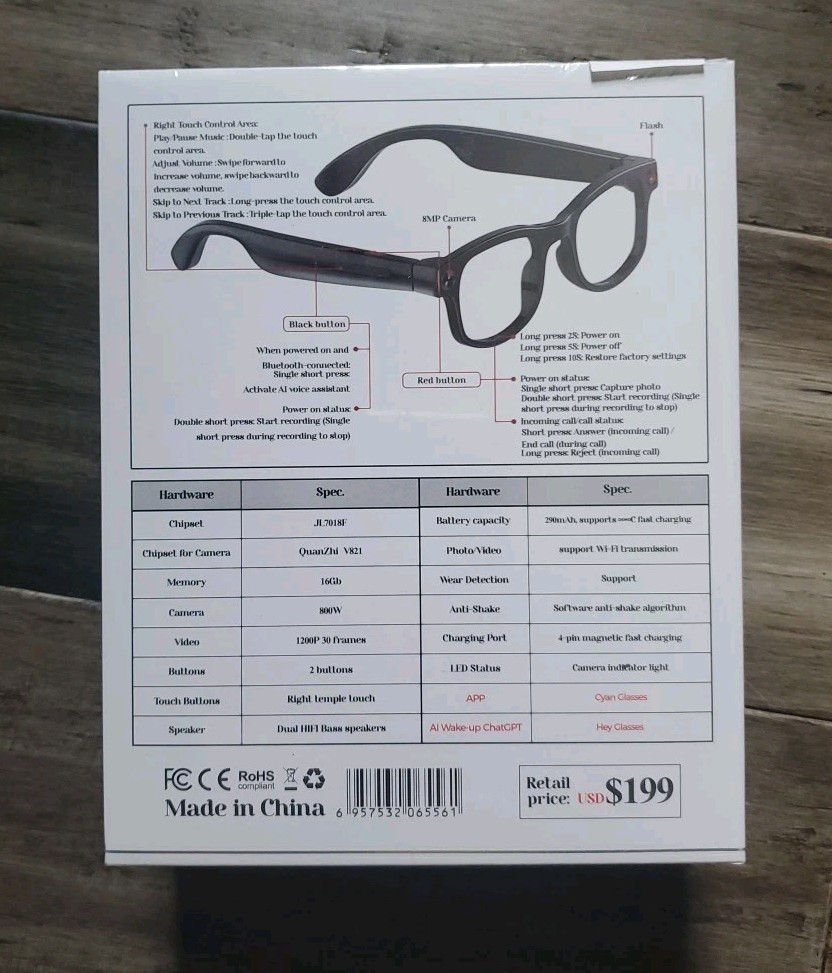 AIMB-G1 AI Smart Glasses