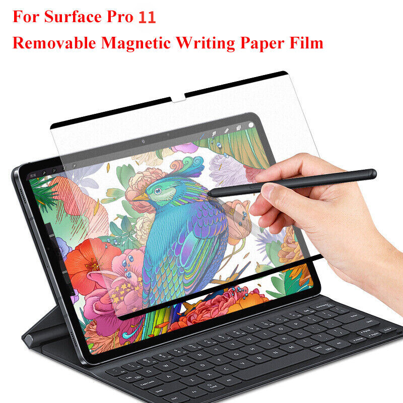 Microsoft Surface Pro 11 Removable Magnetic Matte Paper Film Screen Protector
