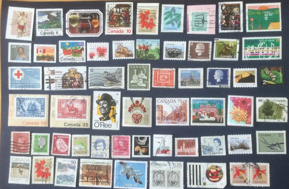 Canada  used stamps  Lot # 305