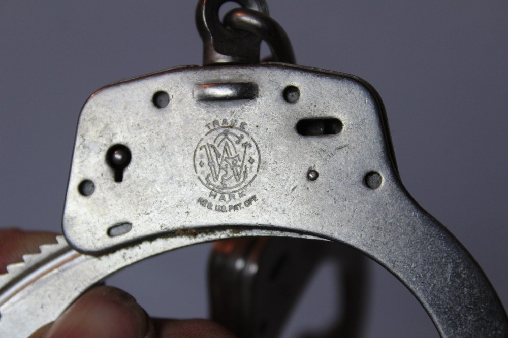 Pair Of Smith & Wesson Handcuffs & Chains