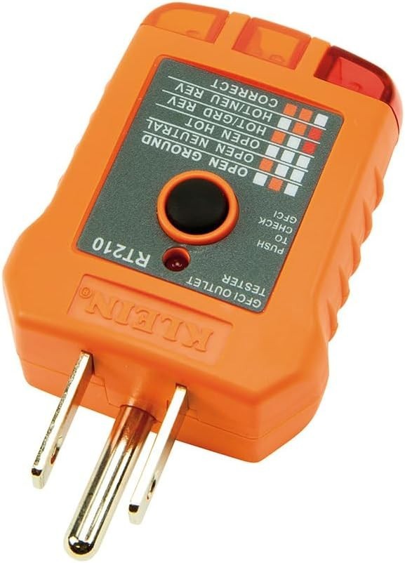 Electrical Test Kit with Non-Contact Voltage Tester Laser Pointer GFCI