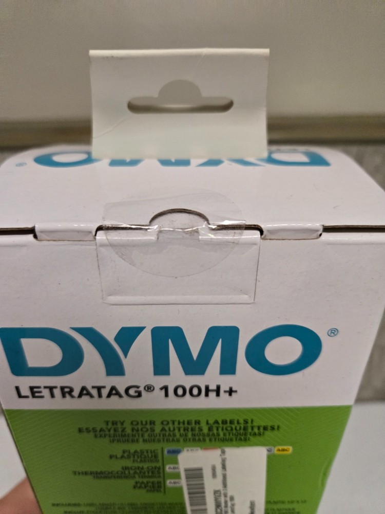 Dymo Handheld Label Maker (LetraTag 100H+ Plus) Value Pack with 3 Labeling Tapes