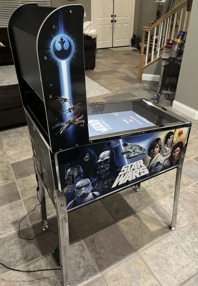 Arcade1up Pinball Machine “STAR WARS” Digital Virtual Table Arcade 1 Up NiCE!!!
