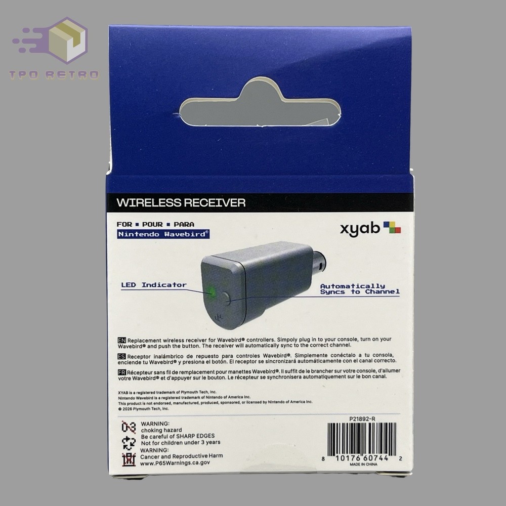 Wireless Receiver for Nintendo GameCube WaveBird Controller Dongle - NEW