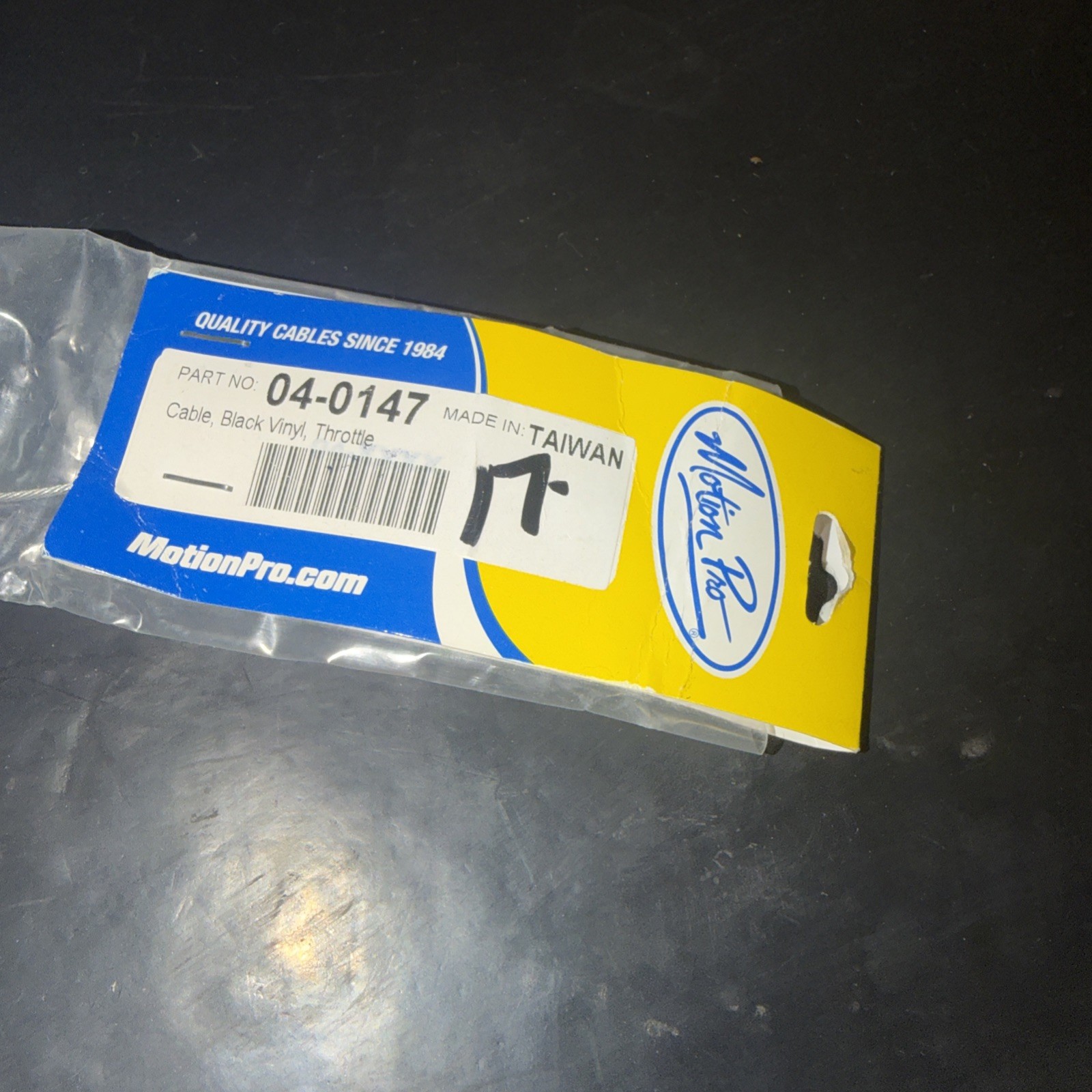 04-0147 92-93 SUZUKI GSXR600: Motion Pro Pull Throttle Cable