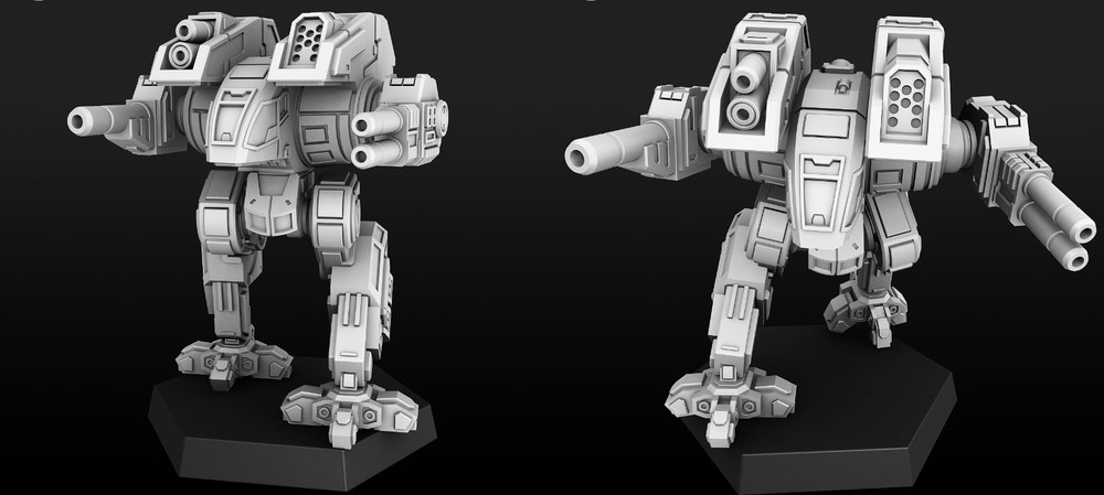 Hellcat MW4 Alternate Mech For Battletech  Miniatures (PMW) 2 Vers!