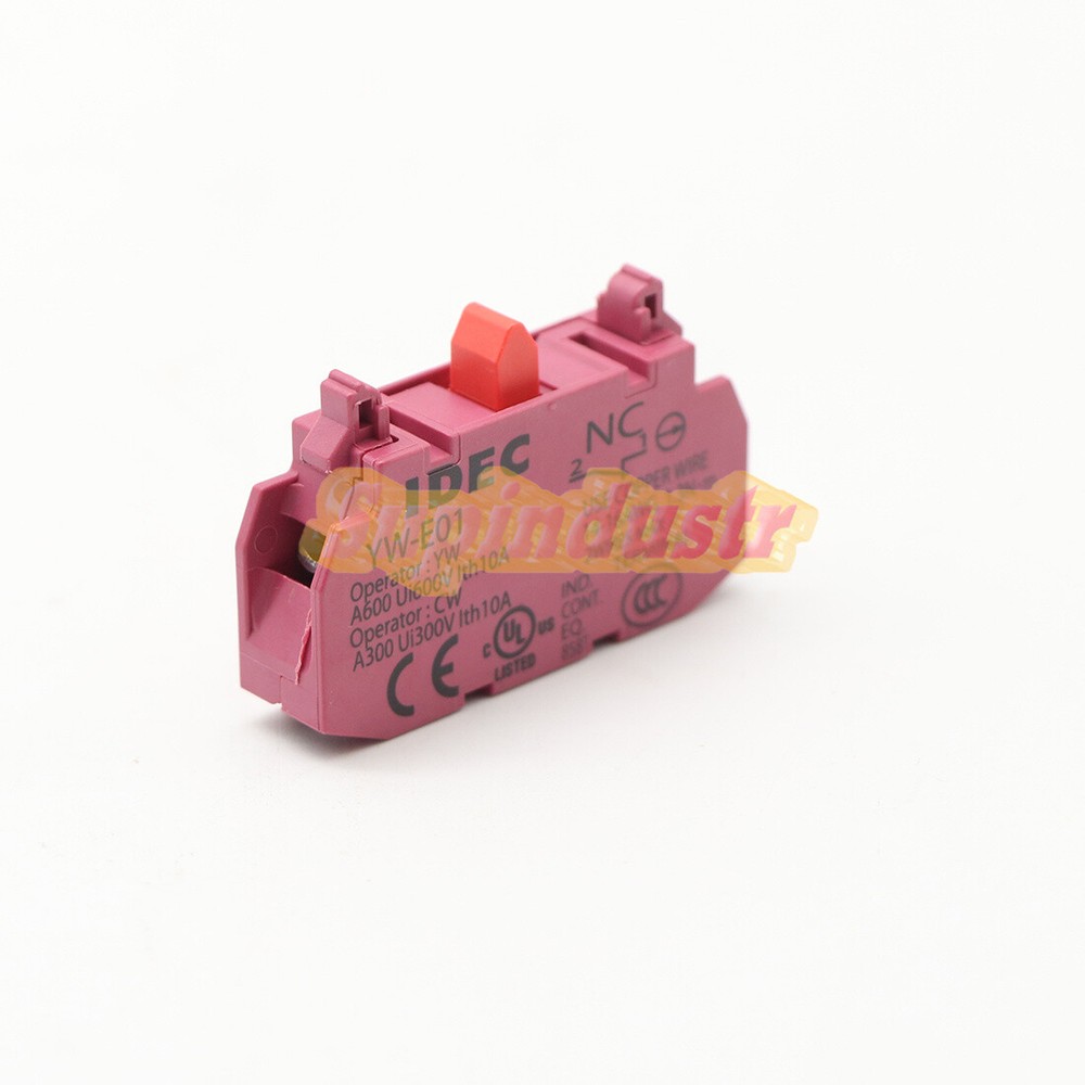 5Pcs IDEC Izumi push button switch contact YW-E01