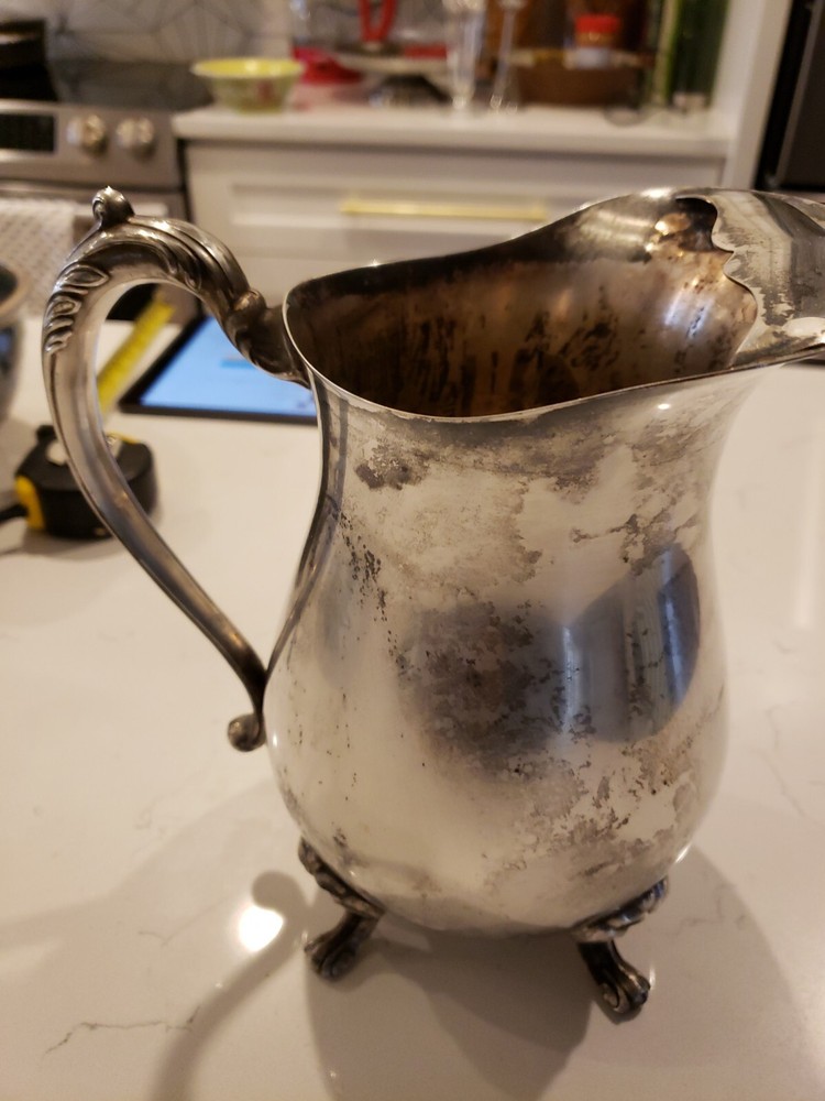 Vintage Silver Plated Water Pitcher