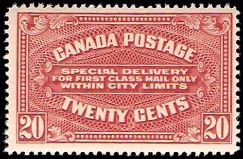 Canada #E2 MNH