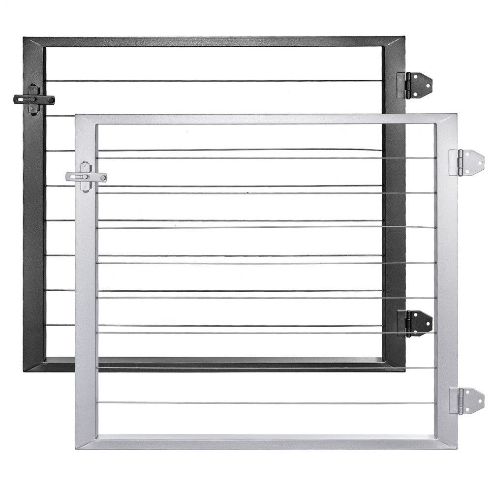 Cable Railing Gate for Wood Metal Cable Railing System, Left Hand in Swing