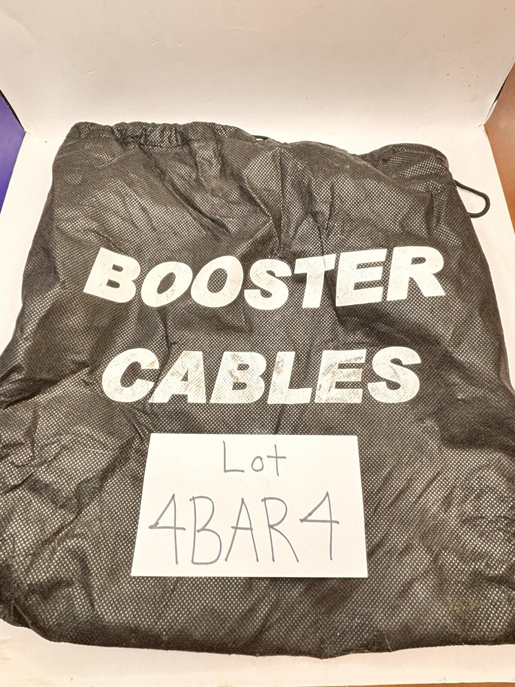 Booster Cable Bag For Vehicle Black - Replacement Bag