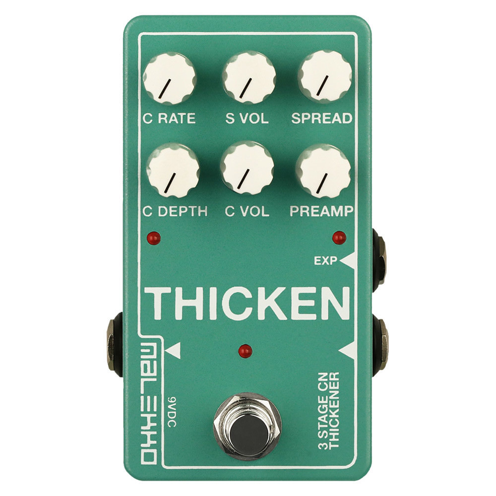Malekko Thicken Multi-tap Delay / Chorus Guitar Effect Pedal - MTHICKEN