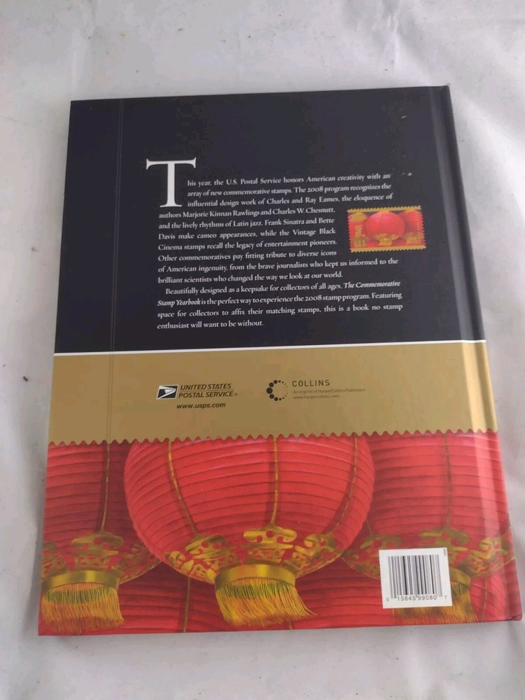 2008 Commemorative Stamp Yearbook Hardback No Stamps