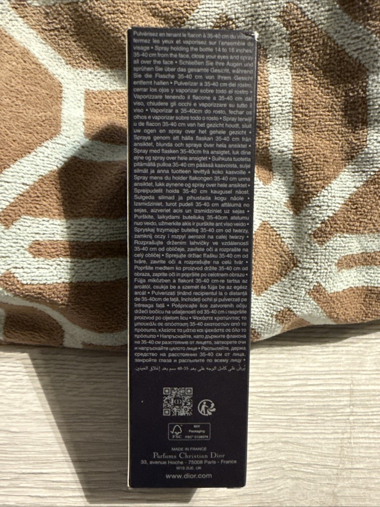 NIB 100% Authentic DIOR Backstage Airflash Mist Makeup Setting Spray,3.4oz/100mL