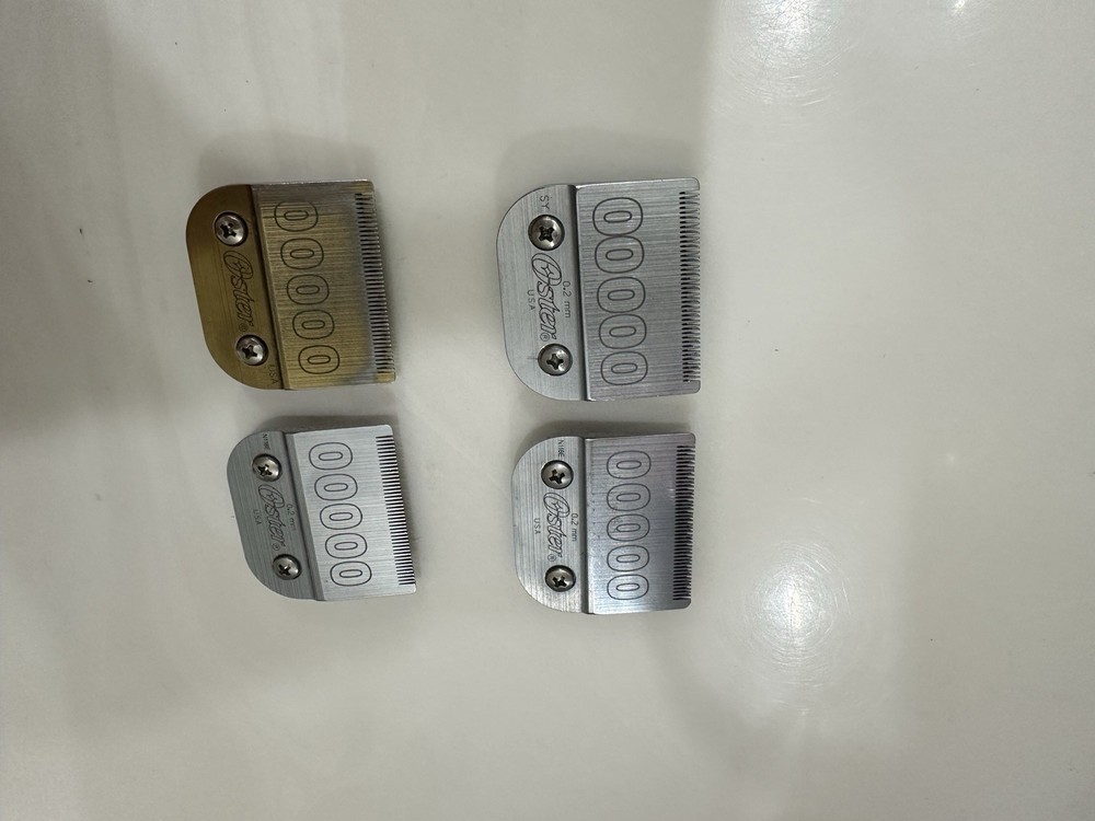 4 Oster 76 Detachable Clipper Replacement Blades