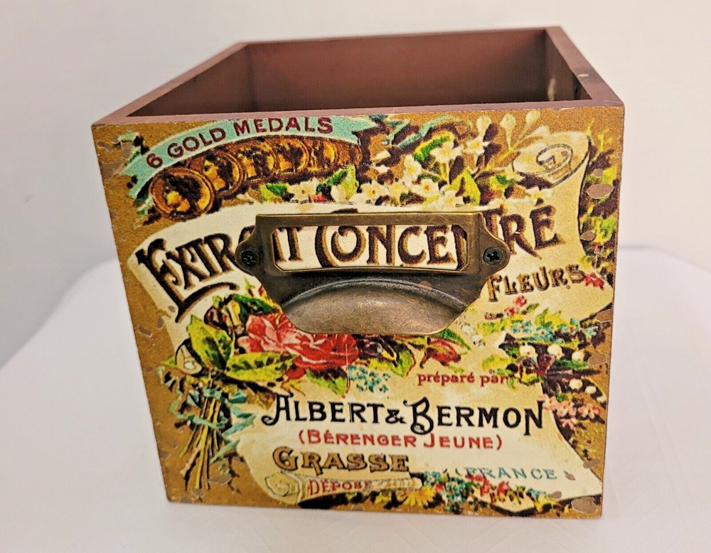 Albert & Bermon Extrait Concentre Wooden Box