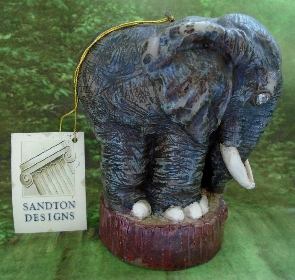 Santon Designs Elephant Wax Candle