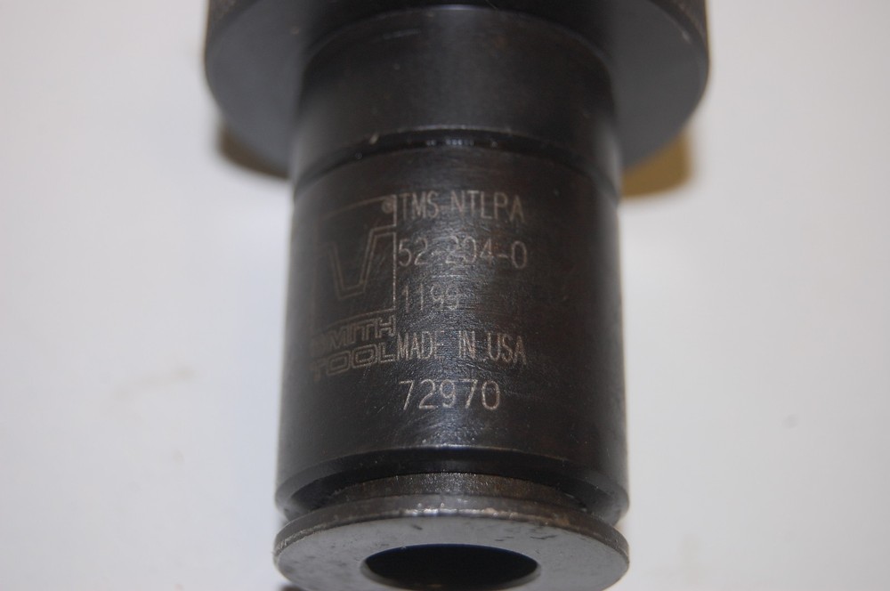 (4) Smith Tool 52-204-0 NTLA-ANSI Solid Direct Drive Coolant Thru Tap Adapter