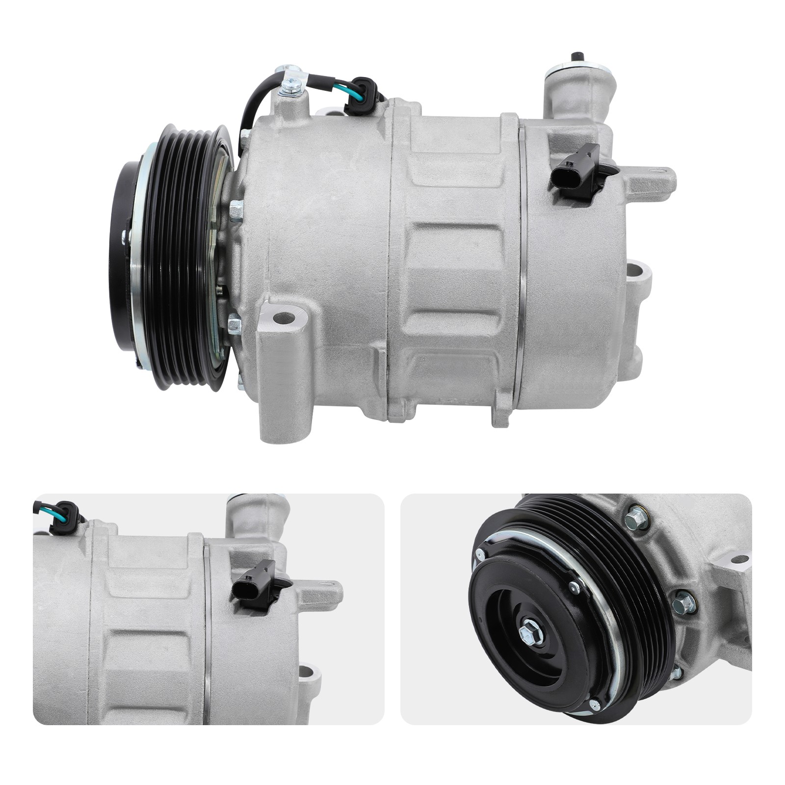 AC Compressor with Clutch for Chevrolet Malibu 2016-2022 L4 1.5L 84364335 NEW!