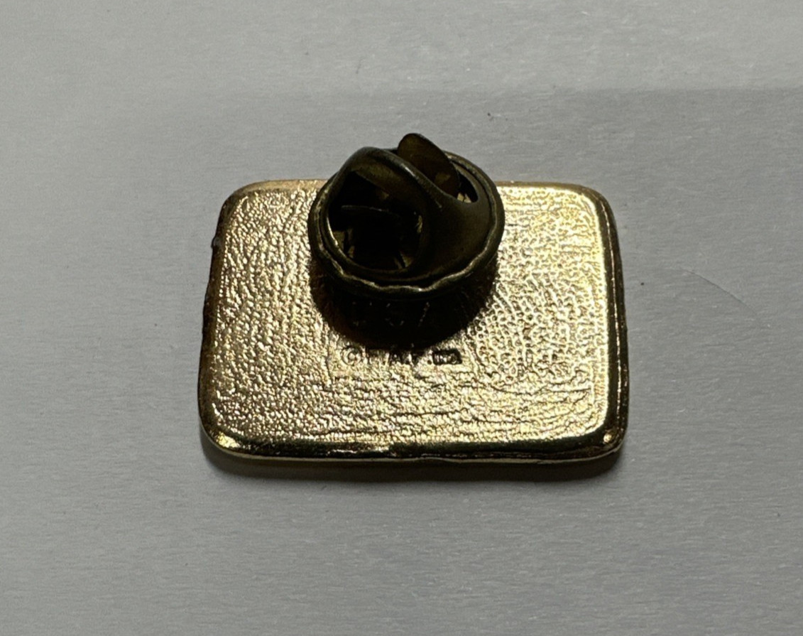 Vintage USA Stars & Stripes Lapel Pin Used Free Shipping