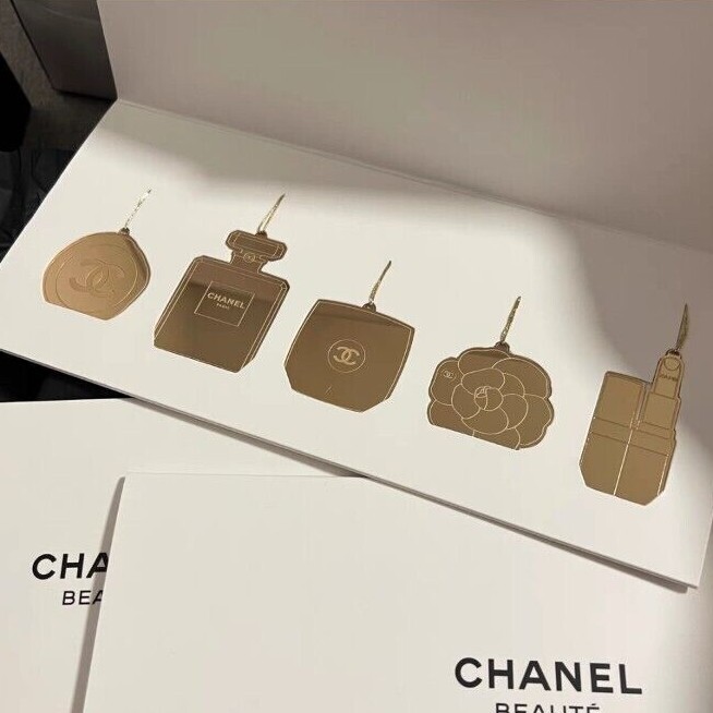 Chanel Camellia Metal Bookmark - Various Choices