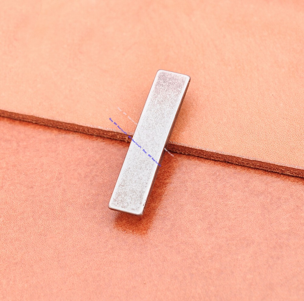 30X Antique Silver Metal Solid Rectangle Leather Rivet Studs Tacks Leathercraft