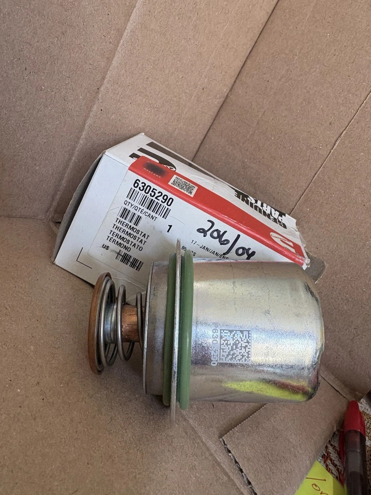 Original Genuine Cummins Thermostat 6305290 OEM