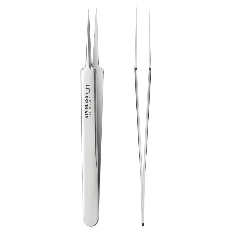1pc Ultra-Fine Blackhead Clip Tweezers Stainless Steel Pimple Extractor - NEW